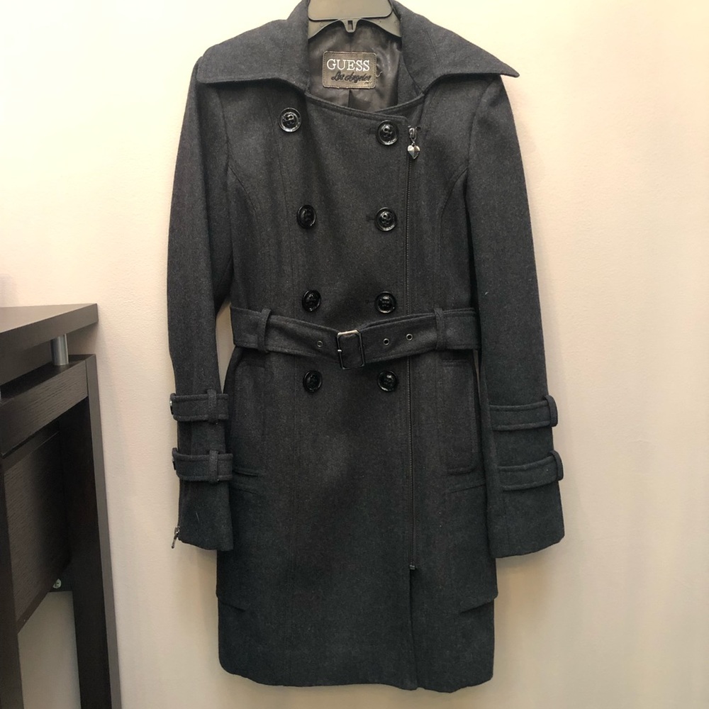 Guess Women’s Wool Coat in Gray